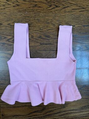 Zara Knit Crop Top Size Small